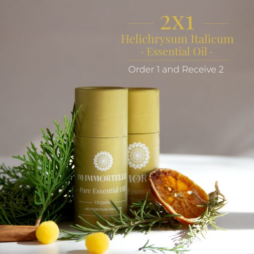Essential healing oil helichrysum italicum
